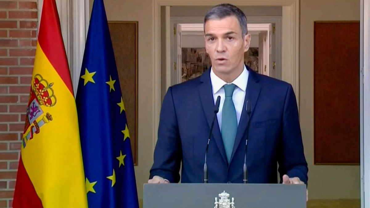 Presidente de España, Pedro Sánchez.