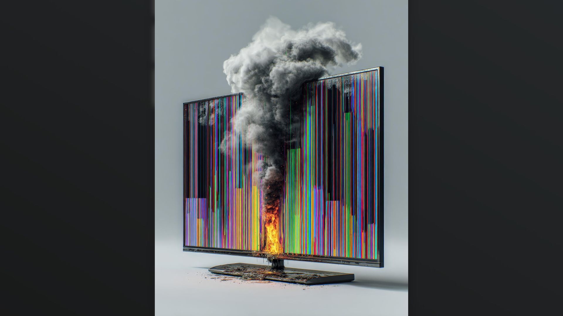 Desconectar el televisor y sus cables reduce el riesgo de daños por descargas eléctricas.