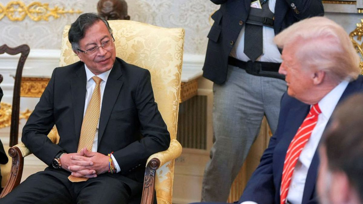 Reunión de Donald Trump y Gustavo Petro en la Casa Blanca
