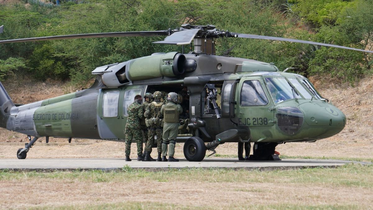 Tropas de Ejército Nacional desplegadas en Catatumbo.