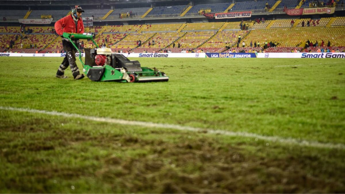 El estadio se encuentra en proceso de recuperación.
