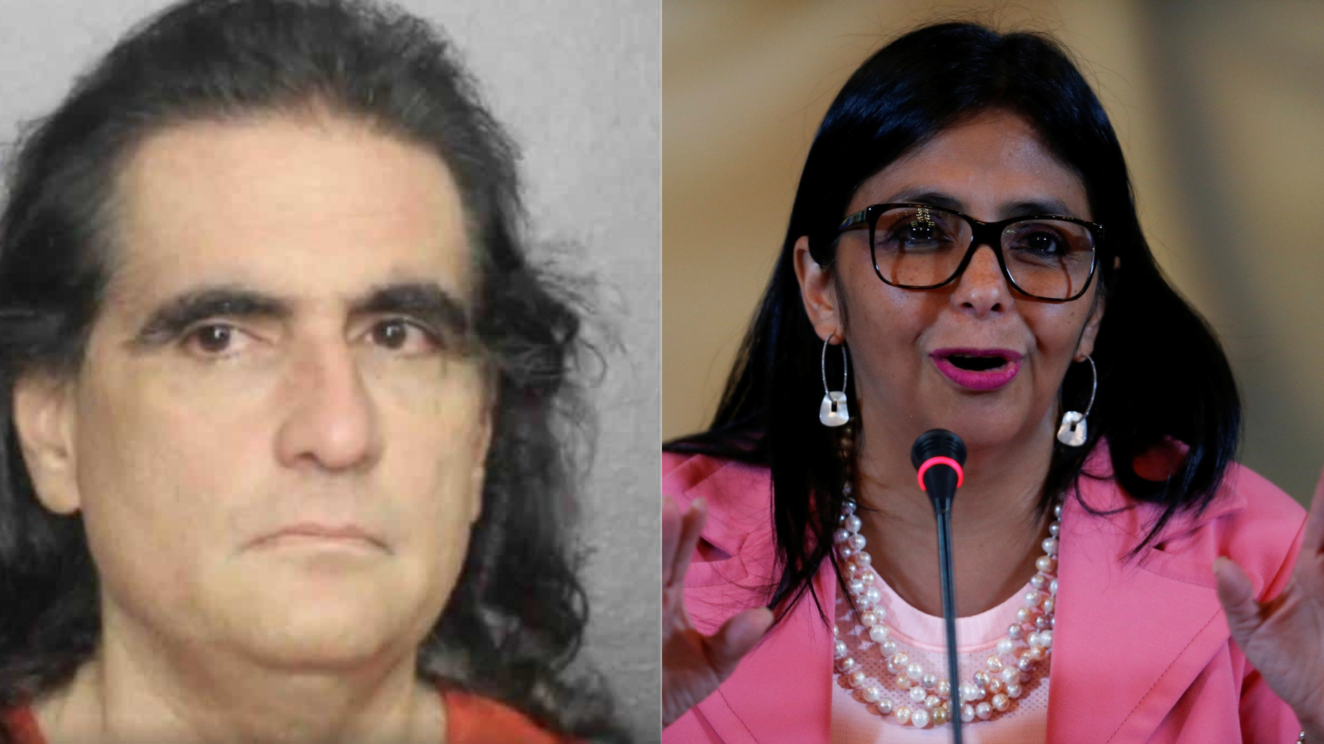 Alex Saab y Delcy Rodríguez