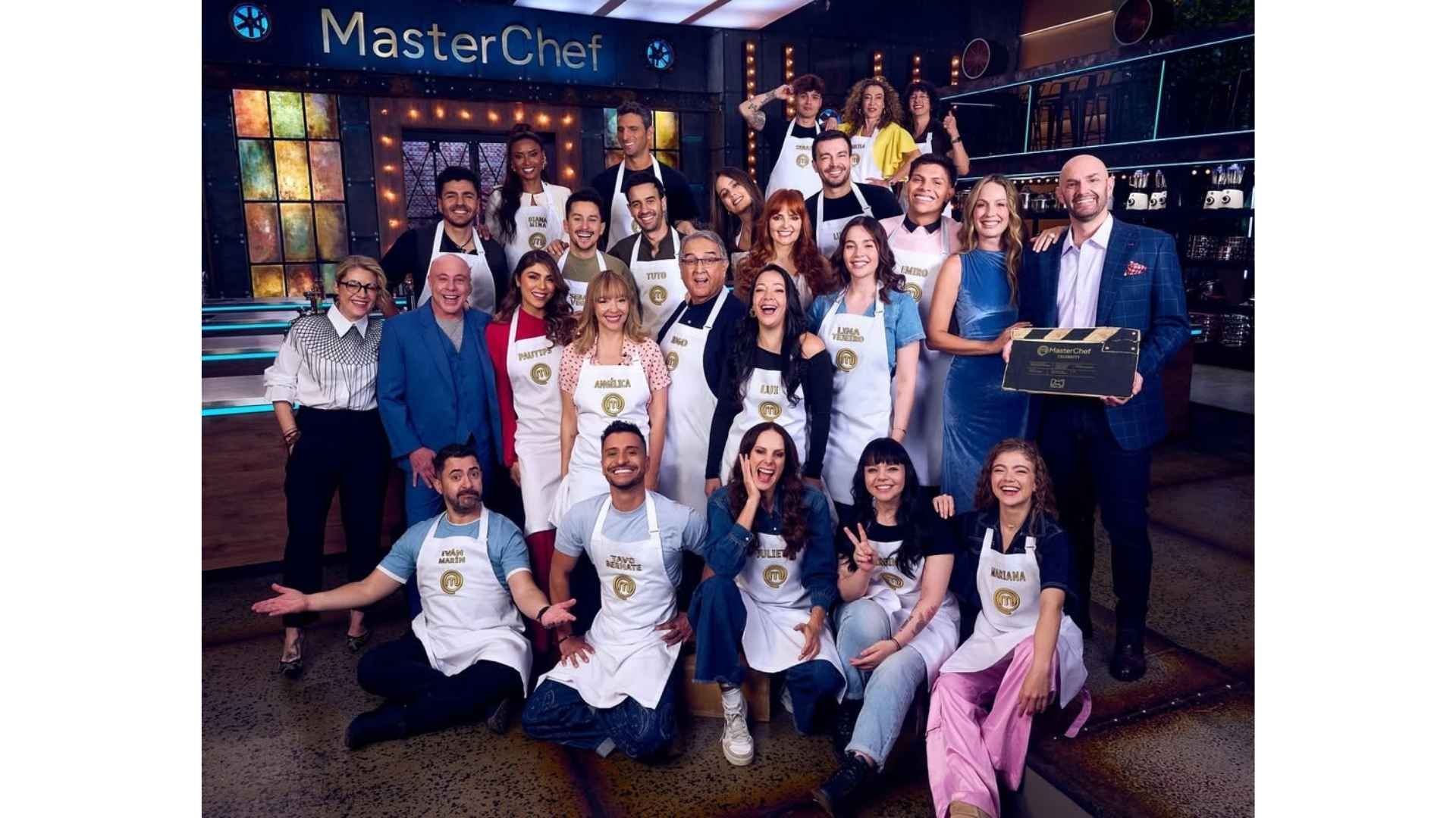Lina Tejeiro y Sebastián Vega comparten cocina en MasterChef Celebrity 2026 tras años de caminos separados.