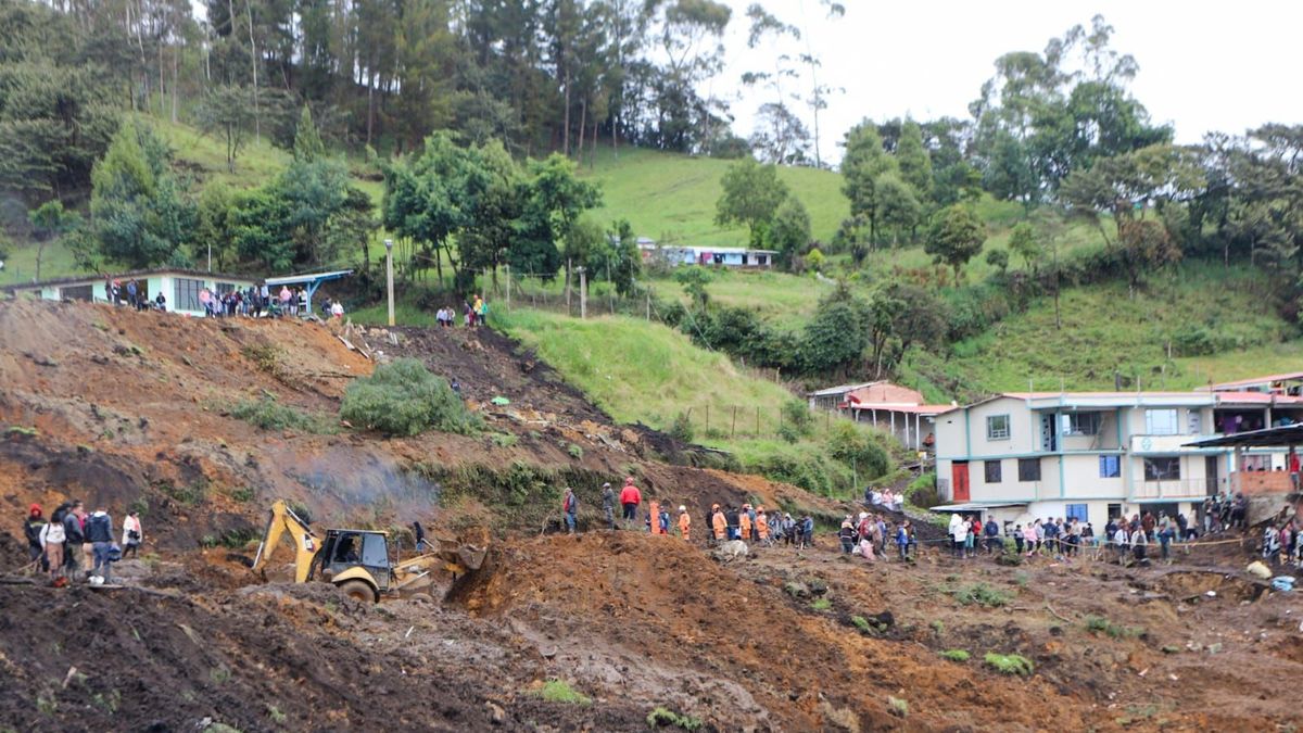 Avalancha en Mallama, Nariño
