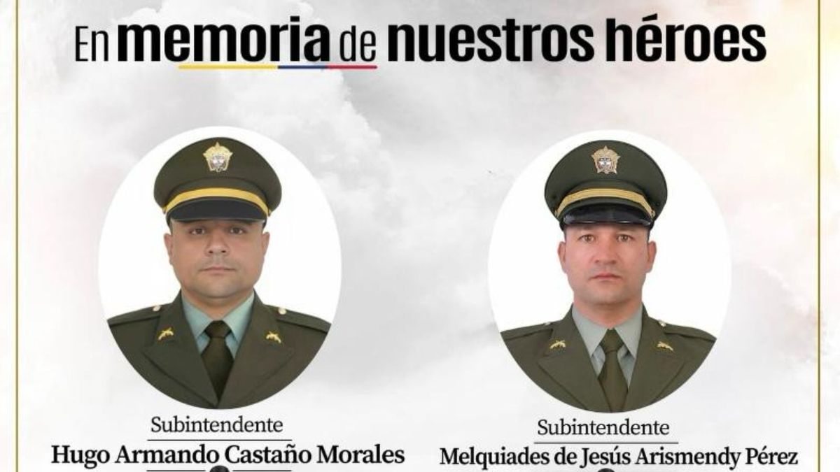 Asesinan a dos subintendentes en Anorí