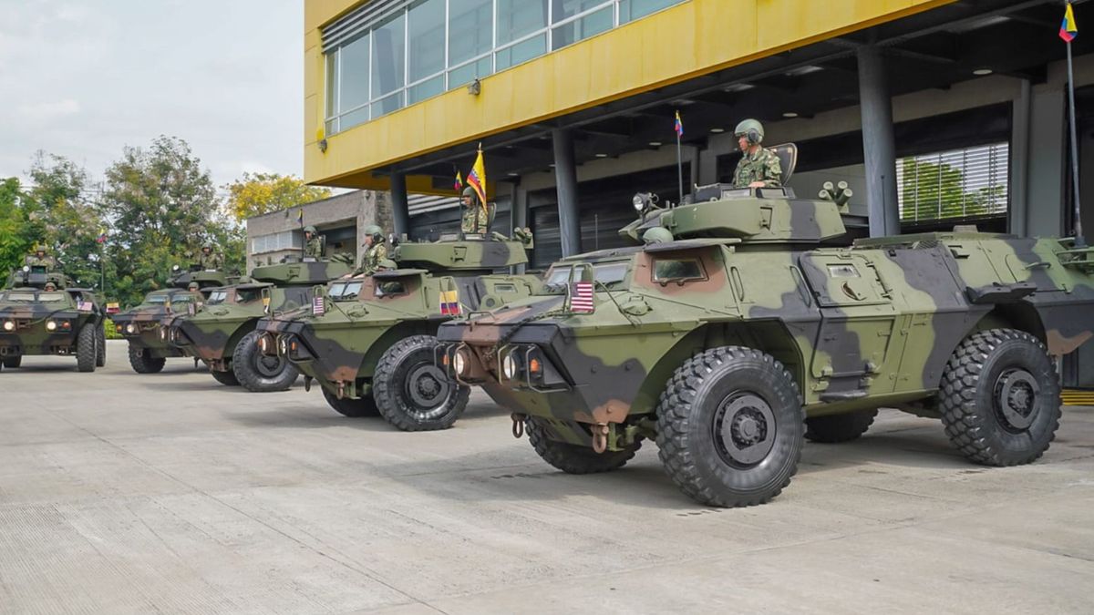 Vehículos blindados ASV M1117 Guardián del Ejército Nacional