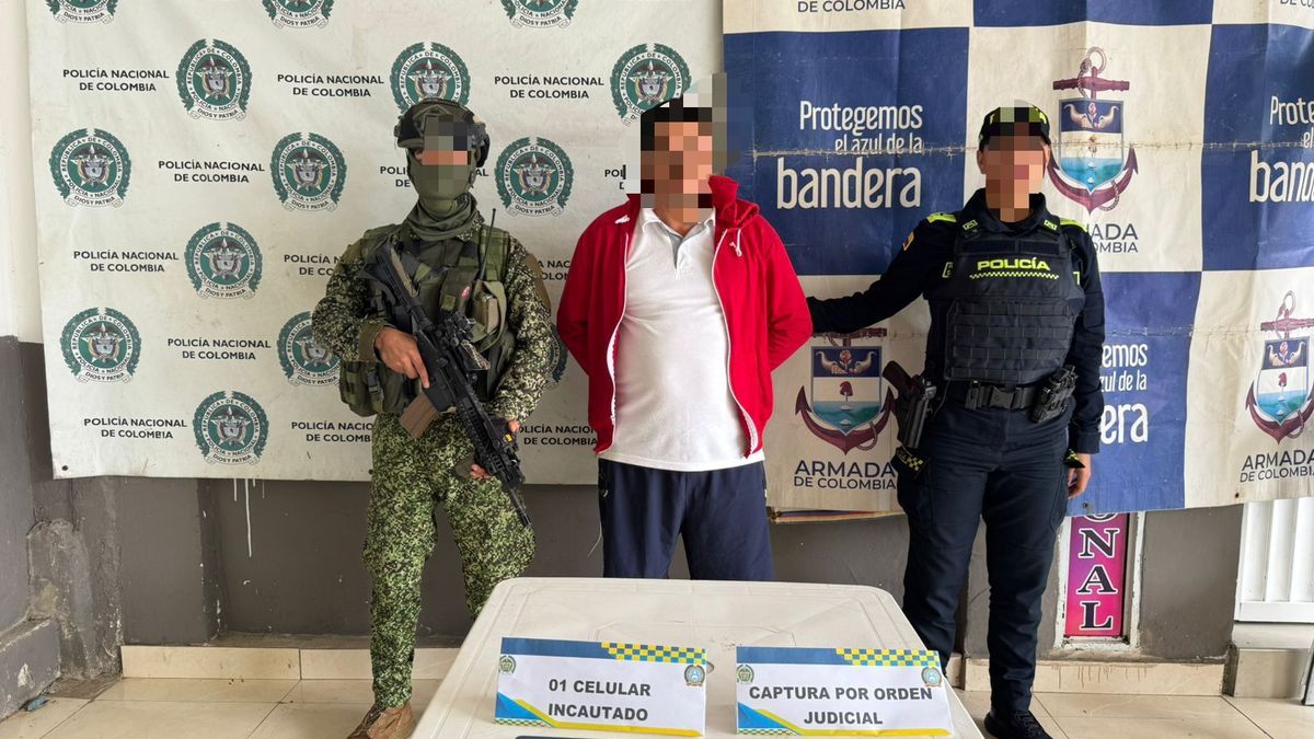 Alias “Ayapel”, capturado en Montes de Maria. Febrero 2026.