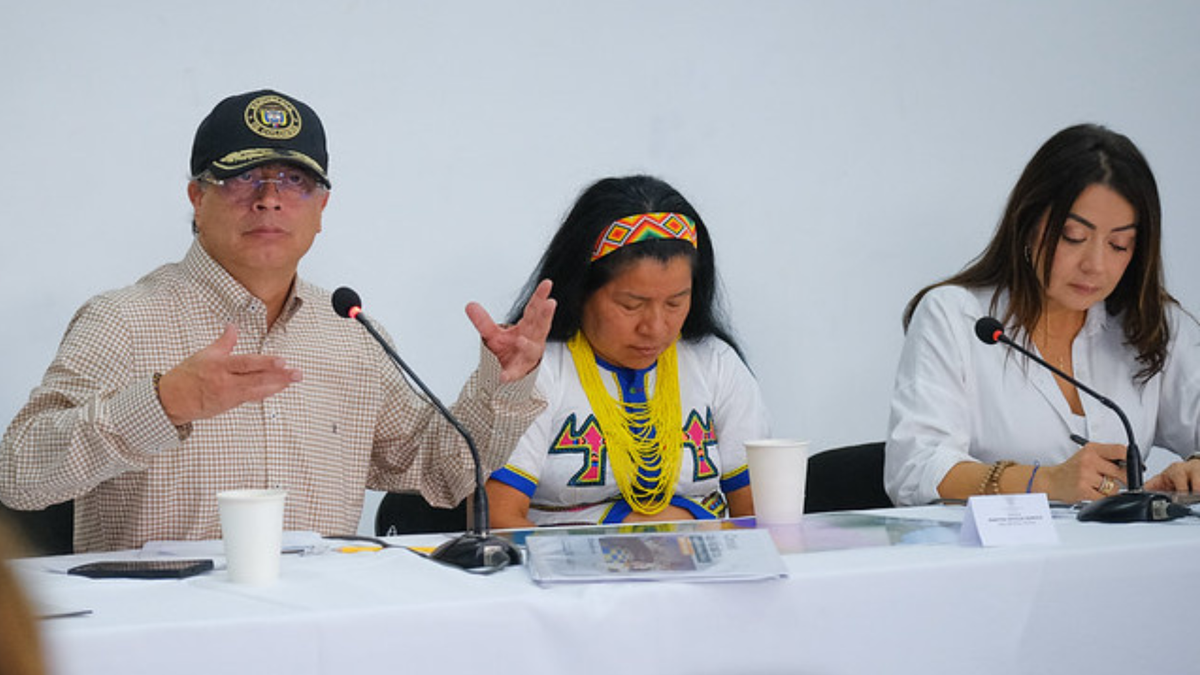 Presidente Gustavo Petro Urrego.