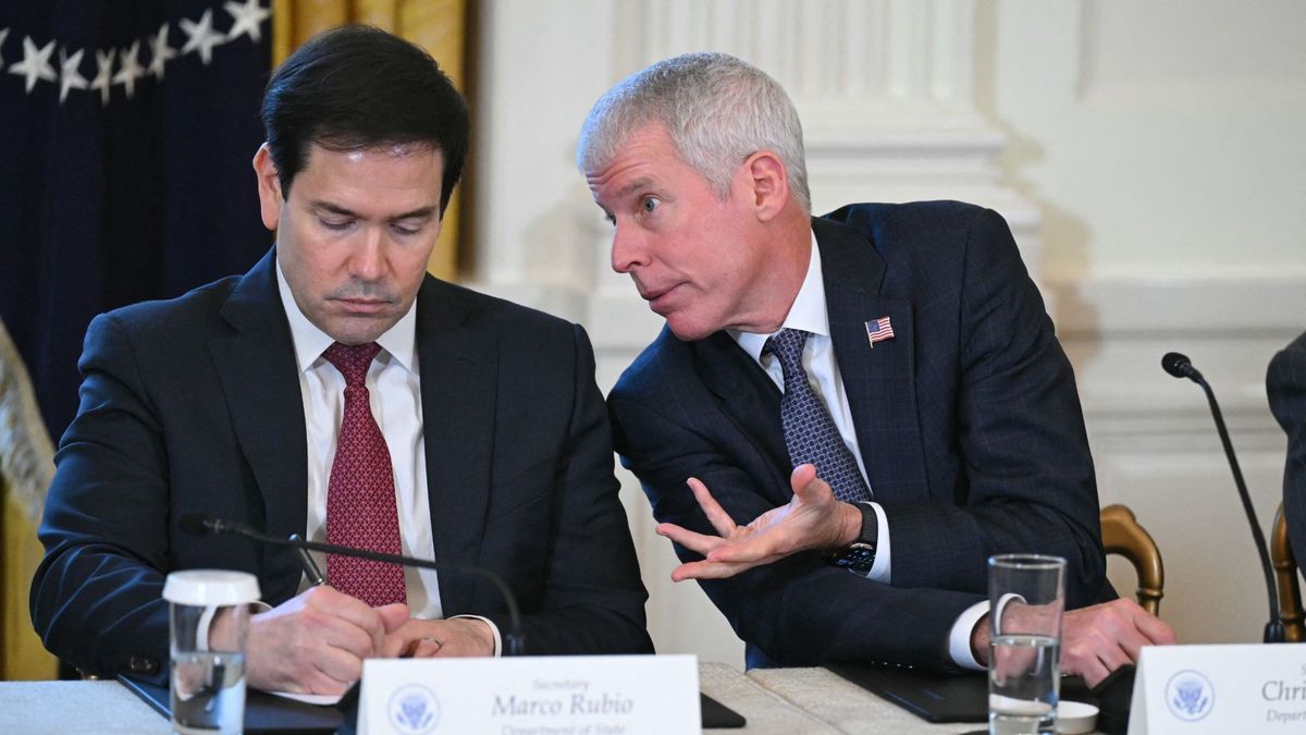 Marco Rubio, secretario de Estado y Chris Wright, secretario de Energía de Estados Unidos