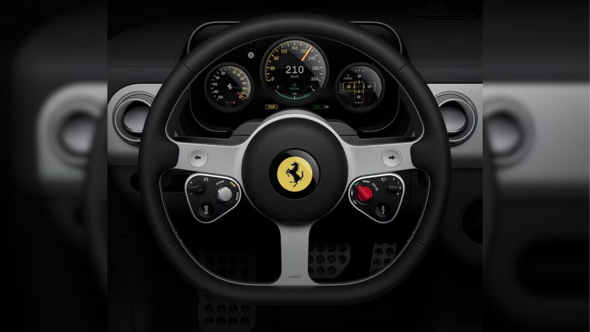 El Ferrari Luce es el primer modelo totalmente eléctrico en la historia de la marca.