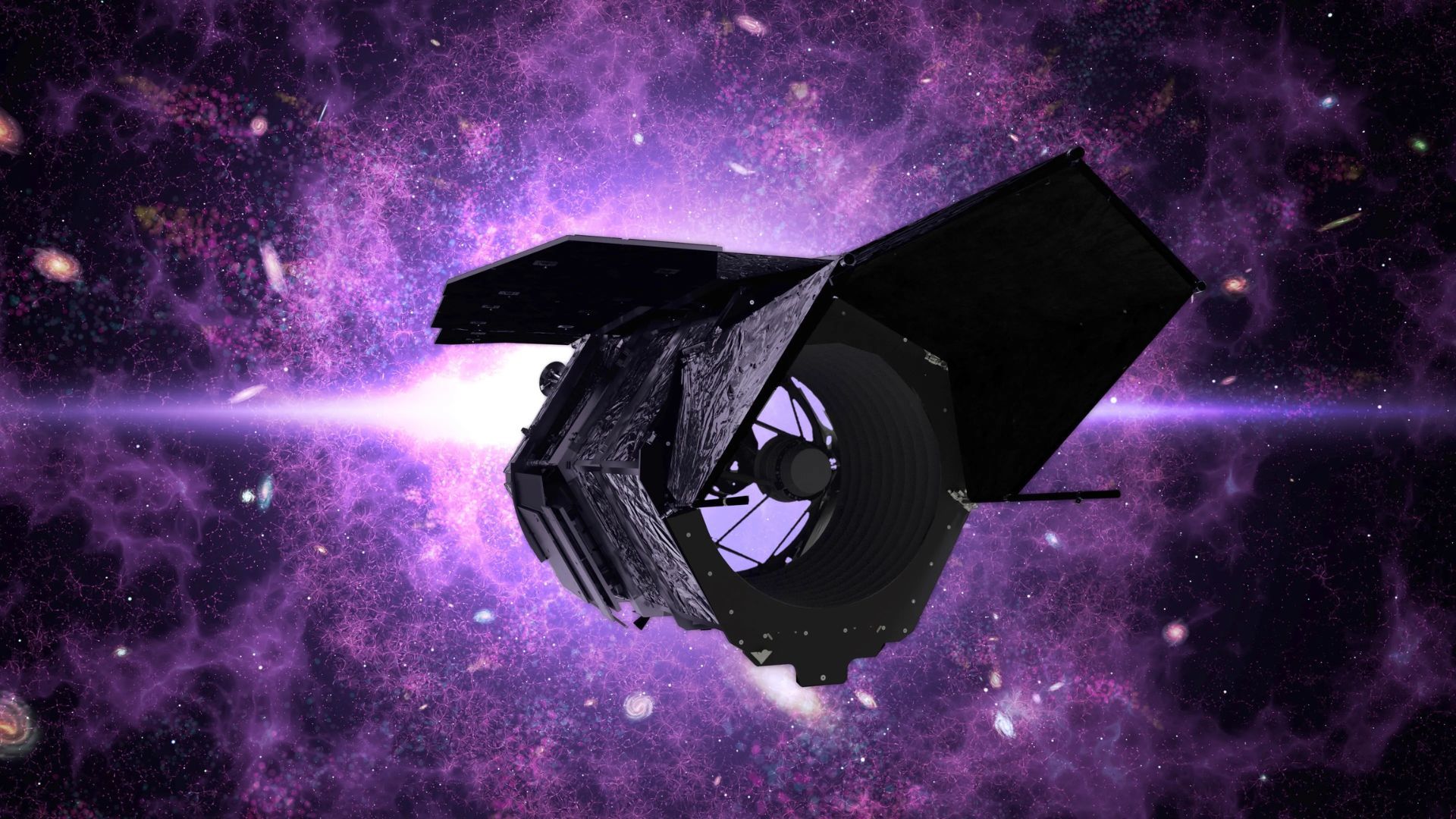 El telescopio tendrá la misión de estudiar la materia oscura.