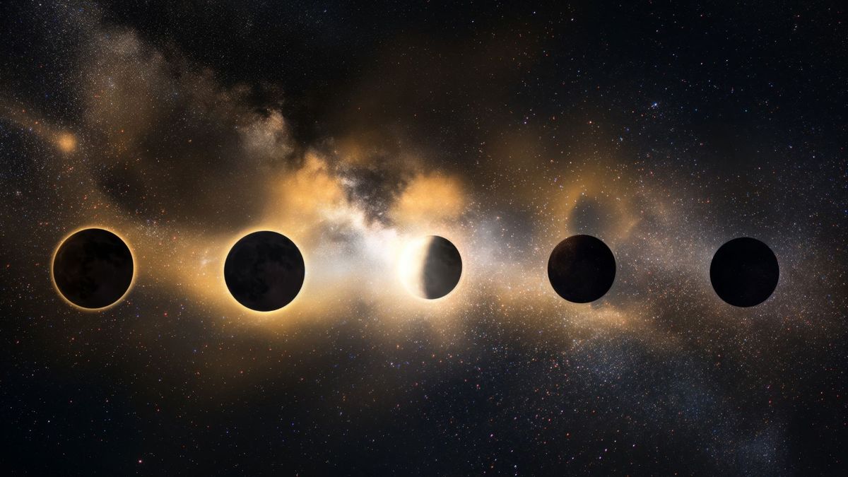 Los eclipses se presentan en pares y no es una casualidad.