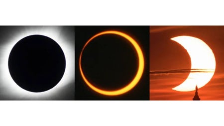 El eclipse anular del 17 de febrero podrá seguirse en línea desde Colombia.
