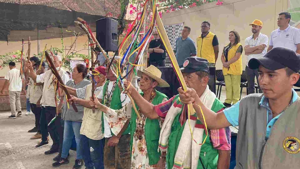 Bloqueos indígenas, bloquean acceso a Campo Rubiales, en Puerto Gaitán.