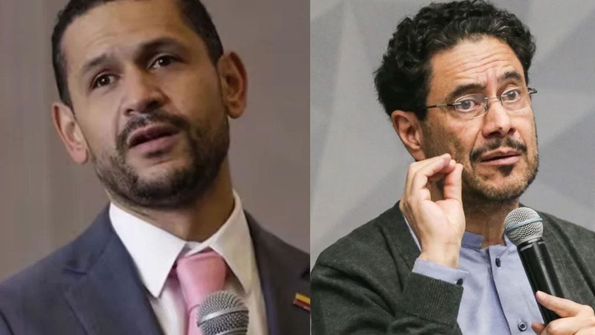 Daniel Palacios e Iván Cepeda