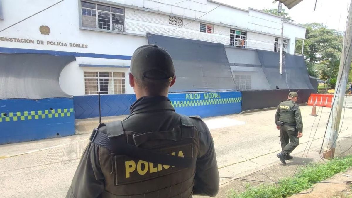 Subestación de Policía de Robles, Jamundí.