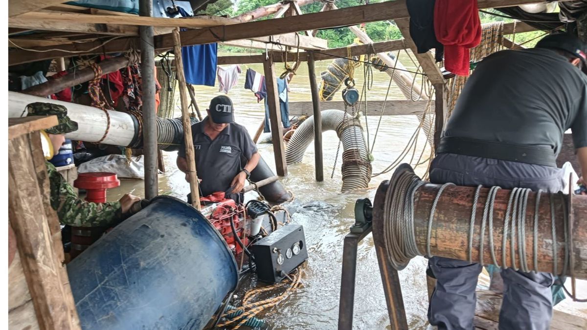 Golpe a la minería ilegal