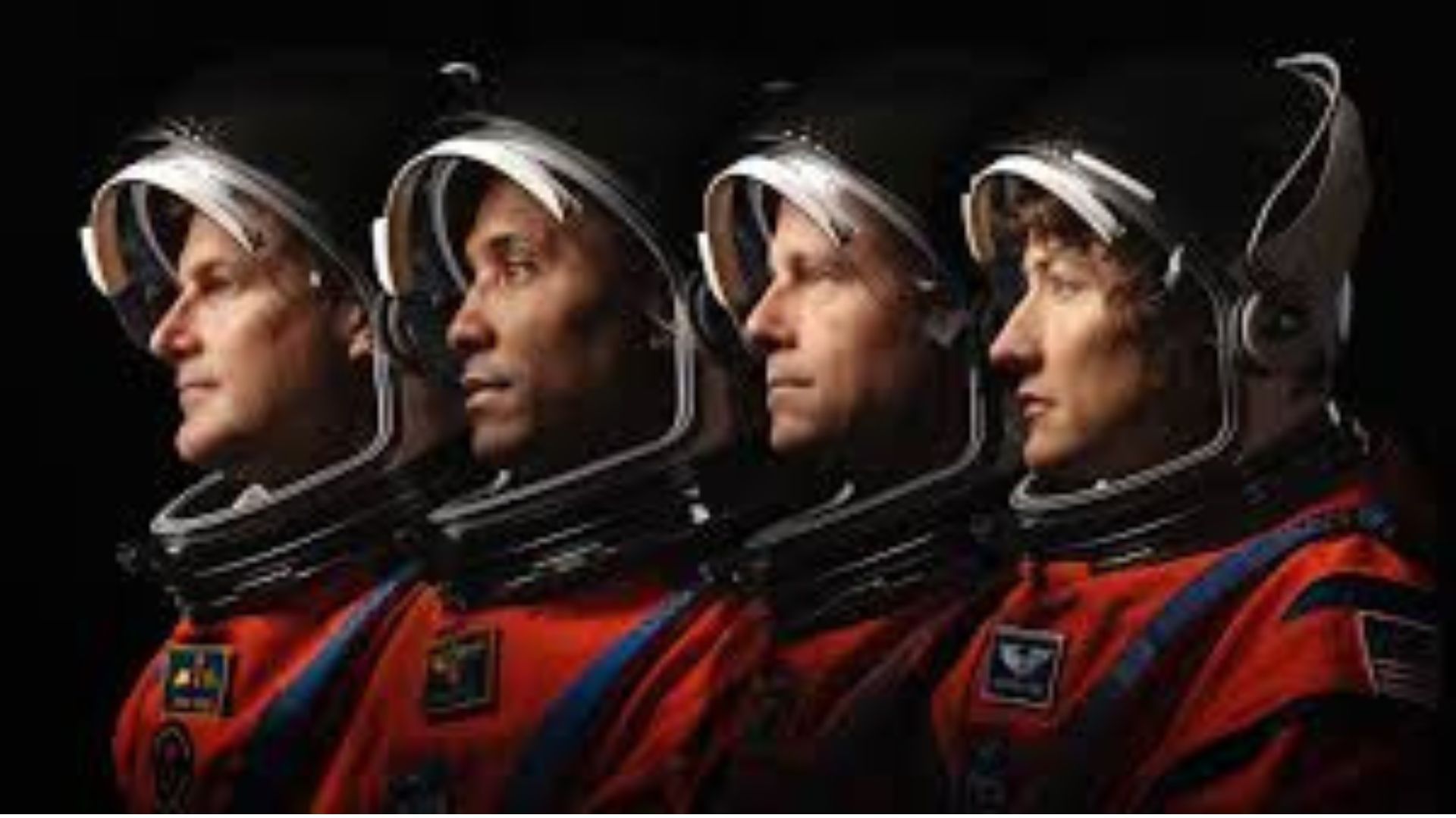 Tripulantes de la misión Artemis.