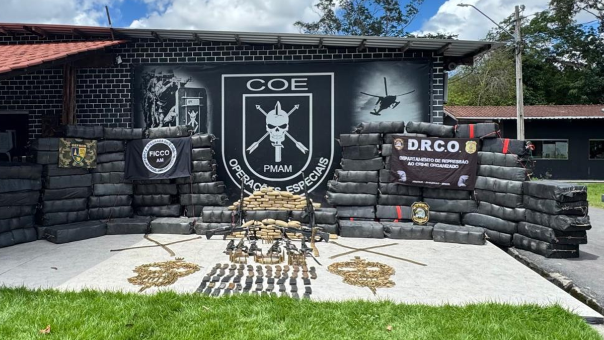 Operación de interdicción fluvial entre Colombia y Brasil.