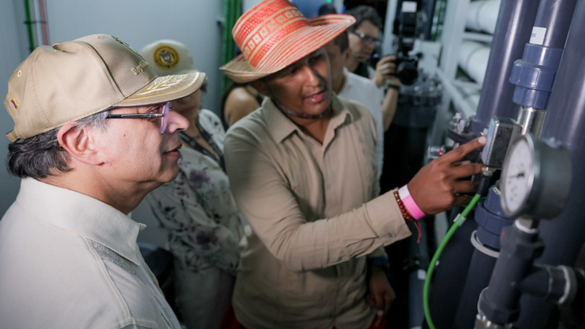 Presidente Gustavo Petro Urrego.