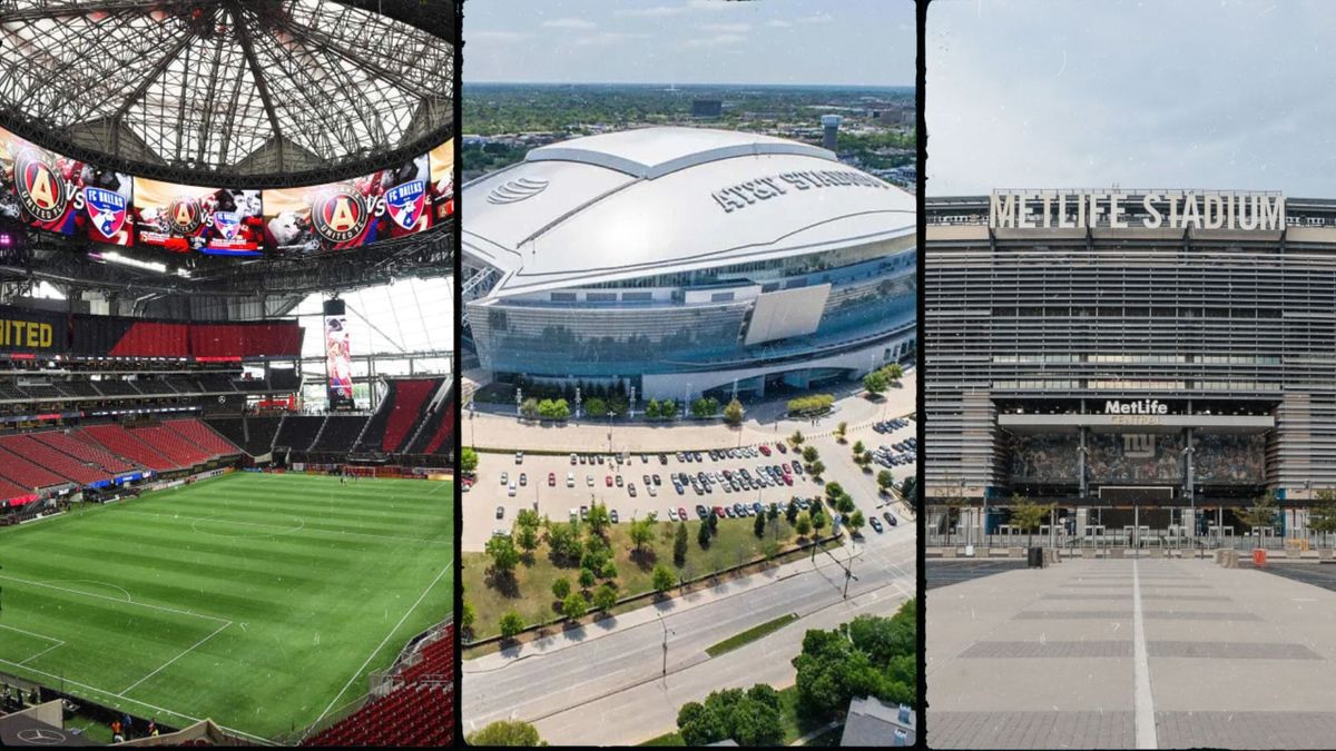 Los estadios más grandes superan los 80.000 asientos.