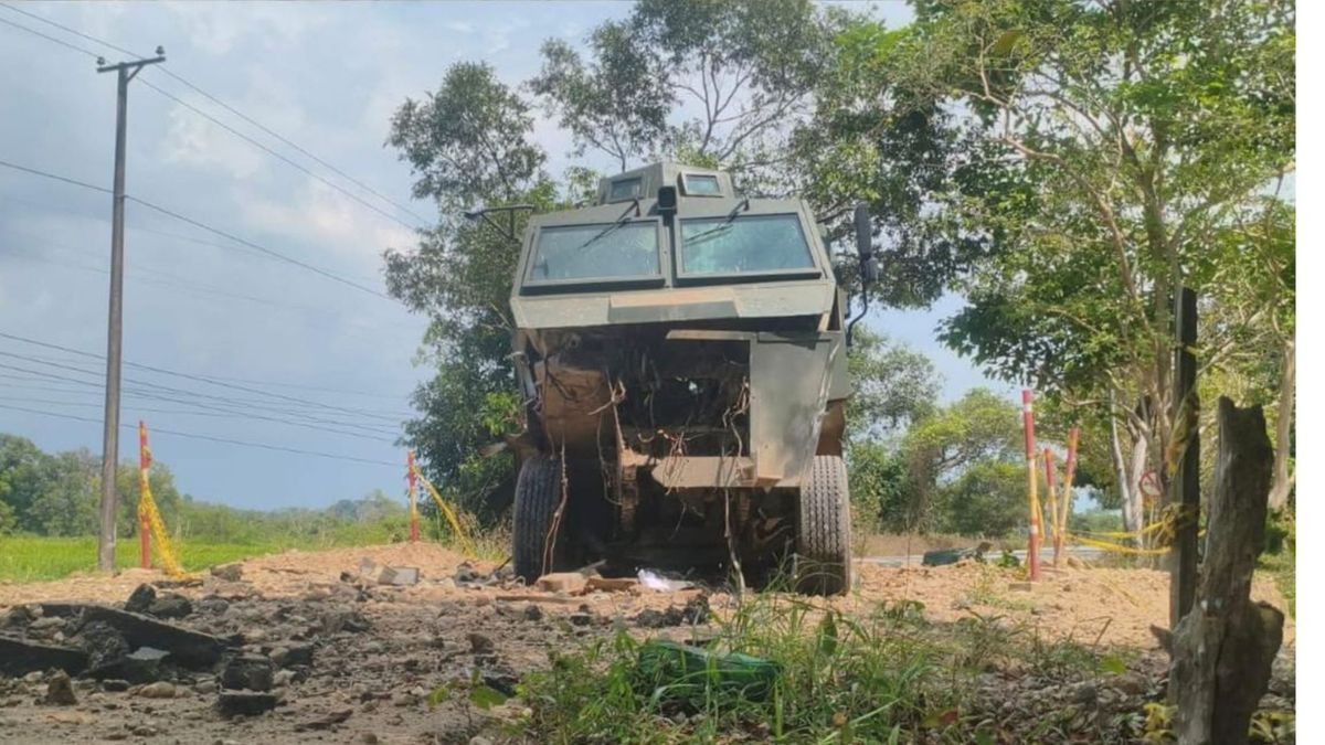 Ataque con explosivos en Arauca deja militar herido y provoca combates con el ELN