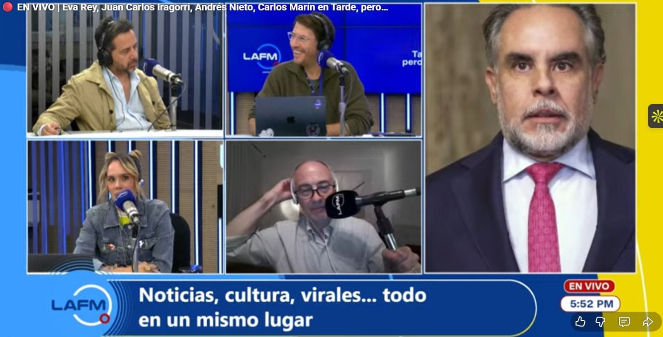 Armando Benedetti en Tarde, pero llego