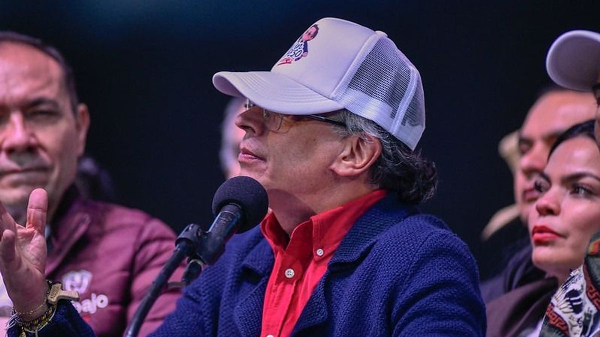 Petro en Plaza de Bolívar.