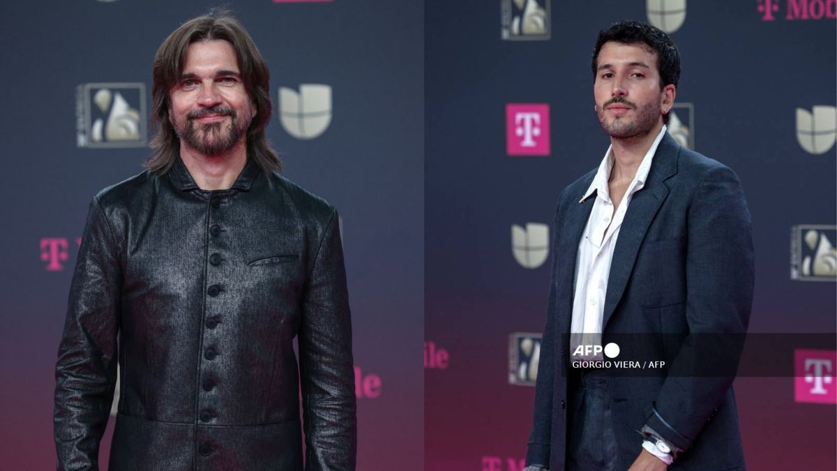 Carlos Vives y Sebastián Yatra en los Premios Lo Nuestro 2026.
