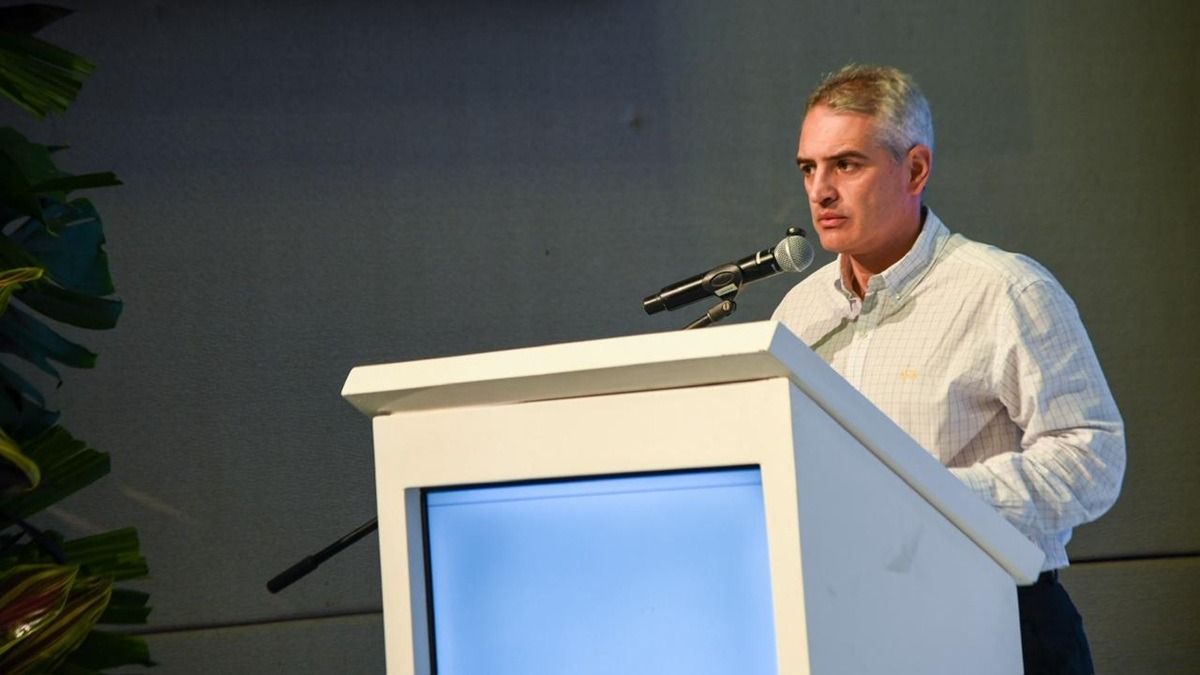 Andrés Julián Rendón, gobernador de Antioquia.