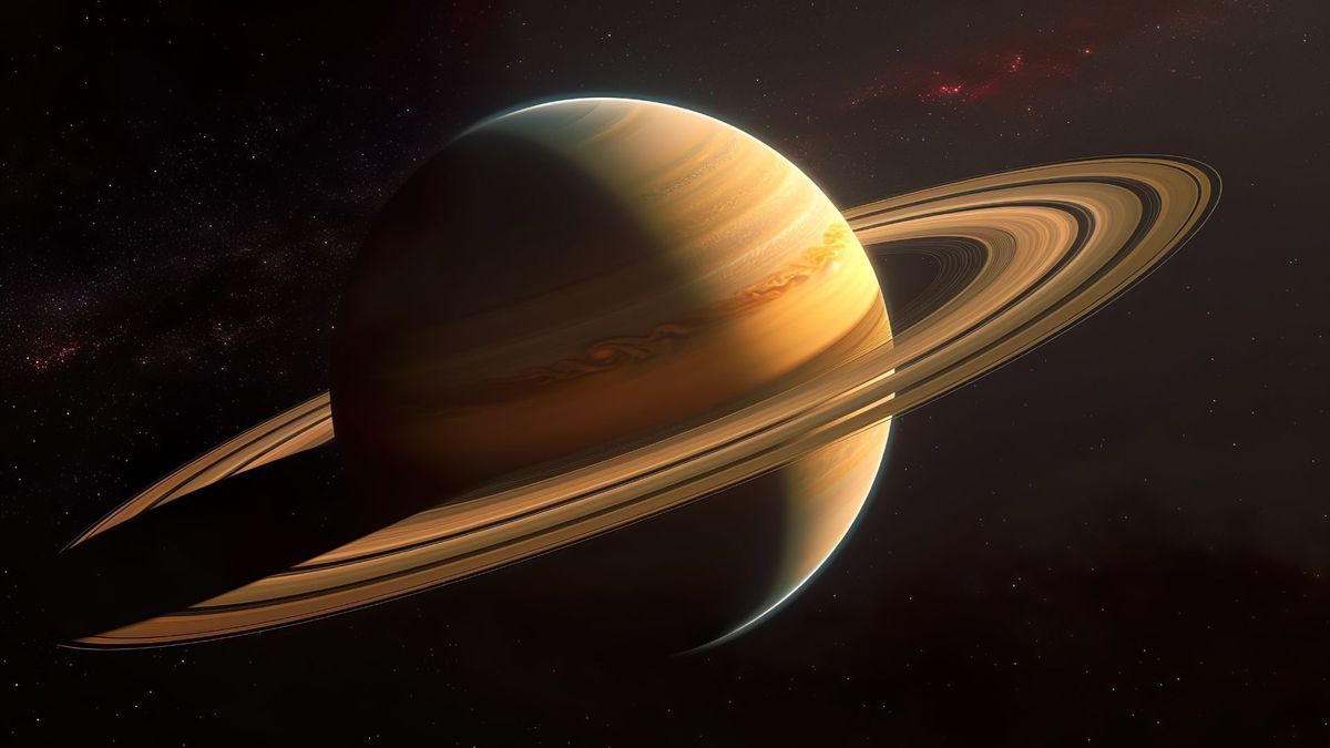 El pasado del gigante gaseoso estaría relacionado con el choque entre gigantes rocas.