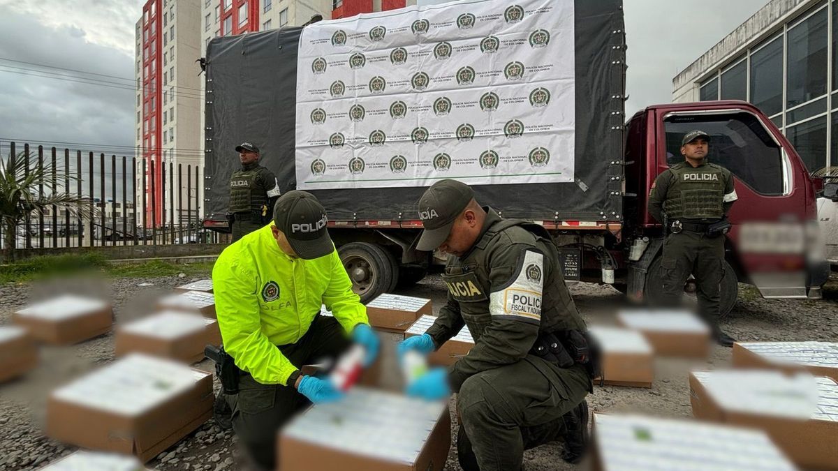 Incautación de tráfico de Ketamina