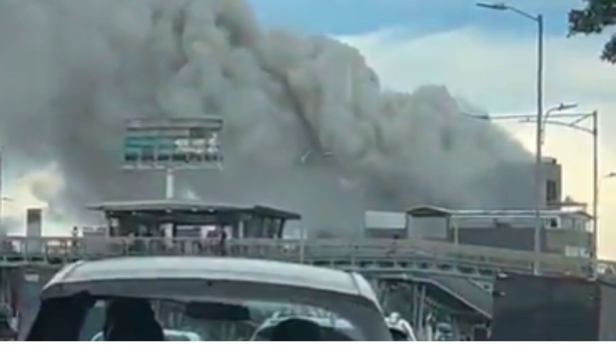 Incendio en restaurante en Bogotá.