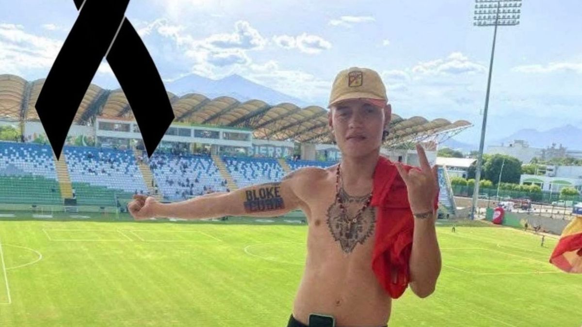 Kevin Andrés Osorio Salazar, hincha del Deportivo Pereira que murió en Armenia tras ser atacado.