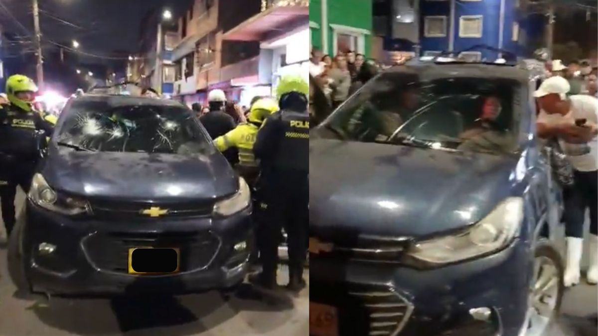 Comunidad intentó linchar a familia que provocó accidente de tránsito en el sur de Bogotá.