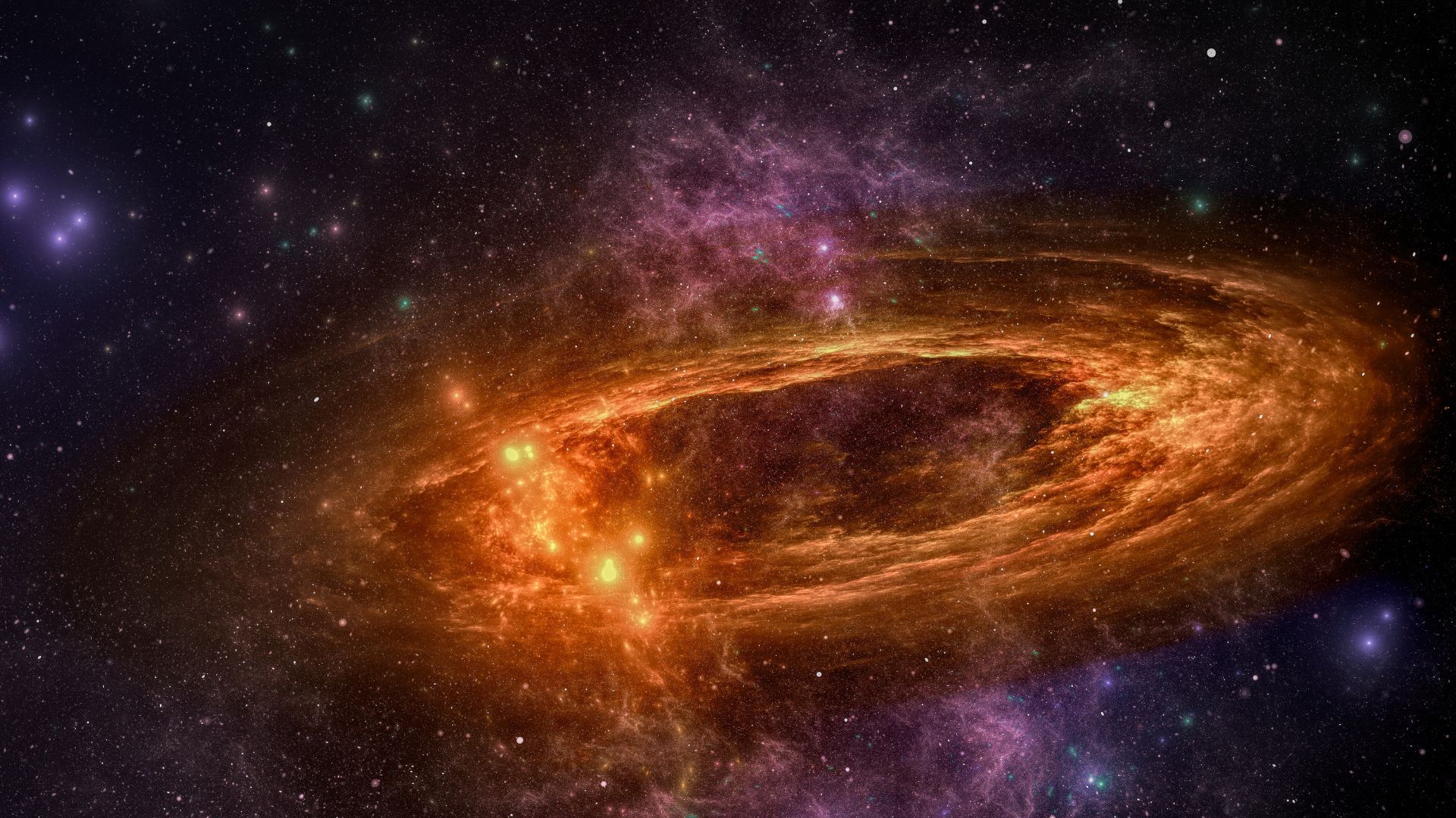 Los científicos han detallado las acciones de un agujero negro supermasivo.