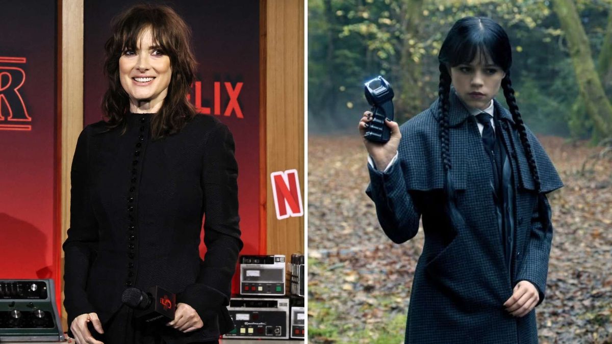 Winona Ryder se suma como Tabitha a la tercera temporada de Merlina.
