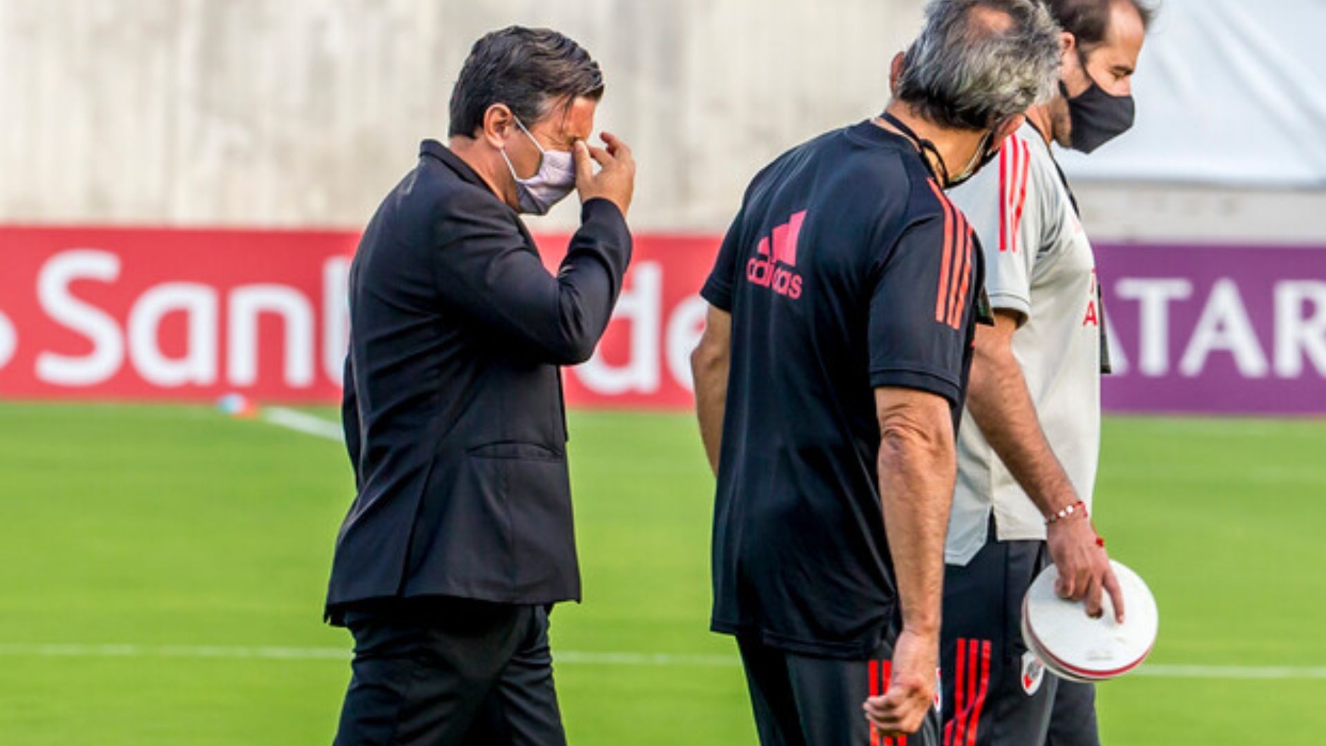 El técnico anunció su salida del equipo argentino.
