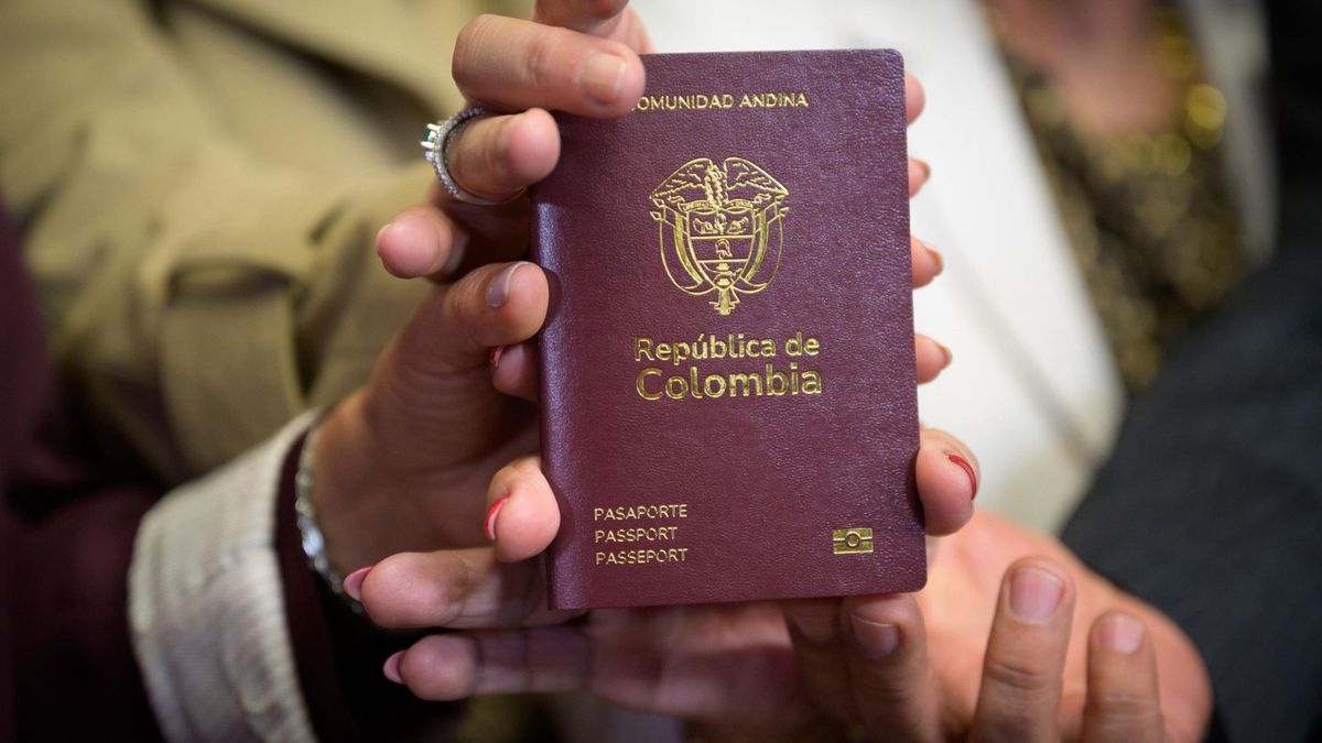 Nuevo pasaporte colombino