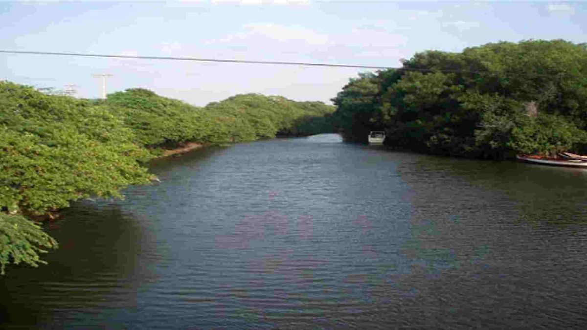 Río Ranchería, ubicado en el departamento de La Guajira.