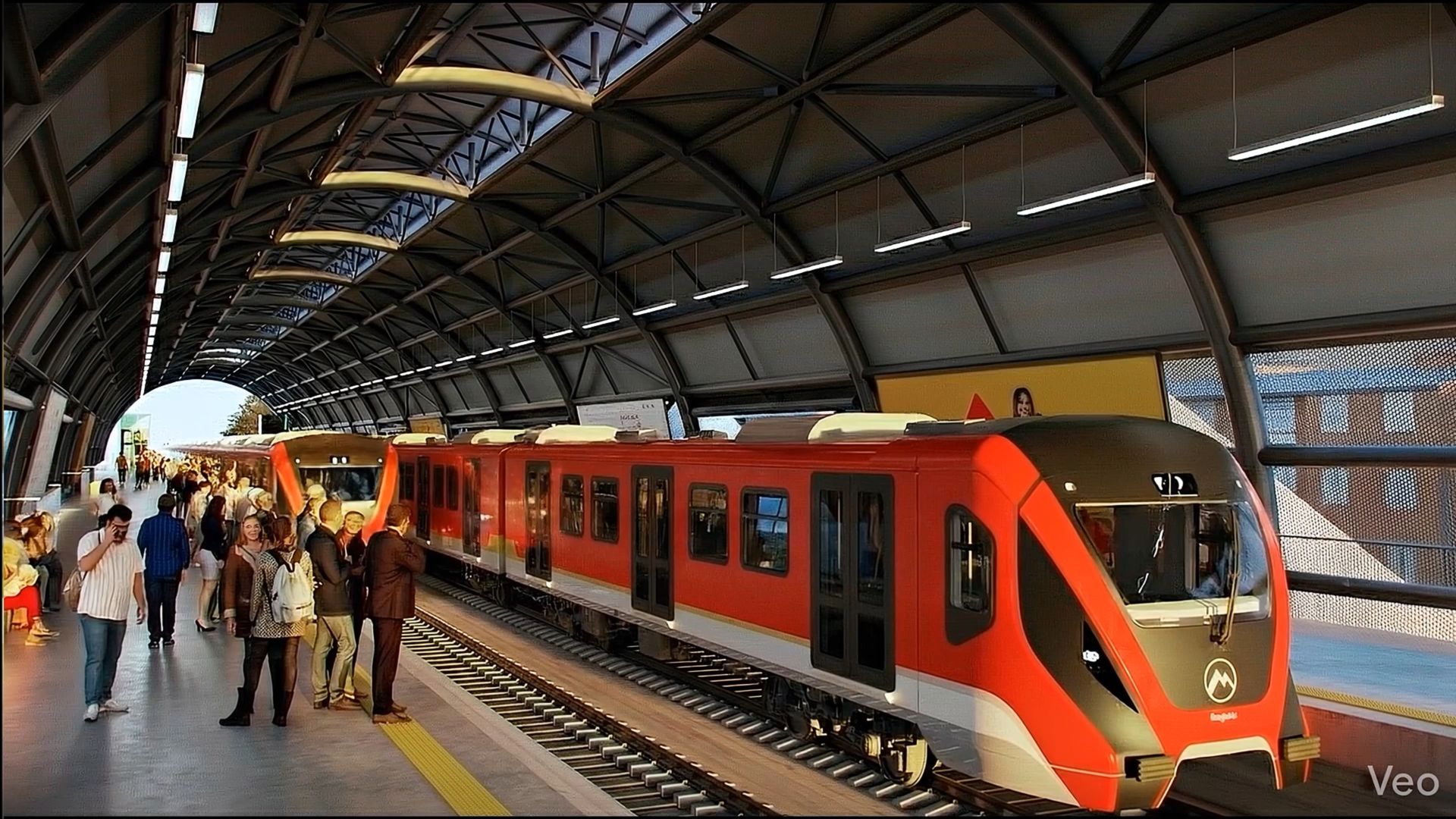 Trenes línea 1 del Metro de Bogotá