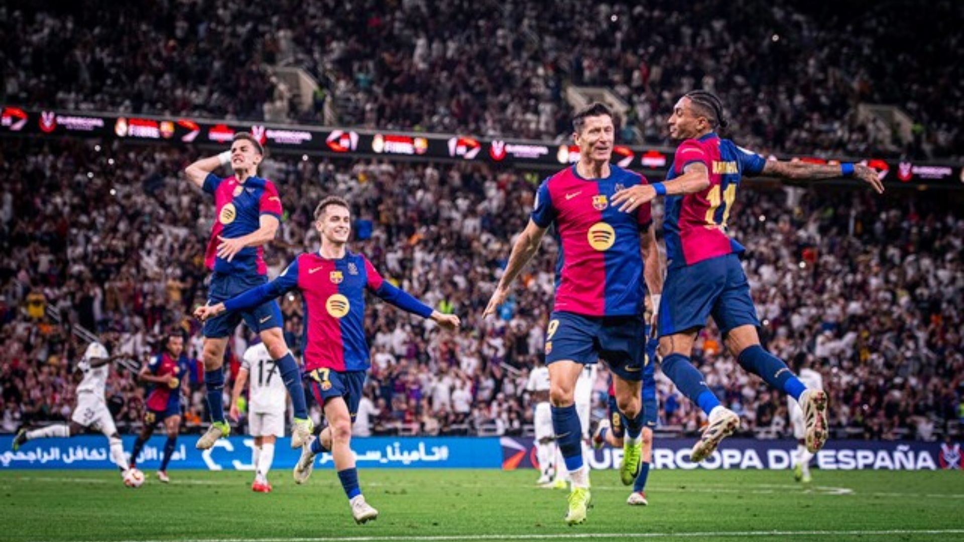 El club está liderando la tabla en España.