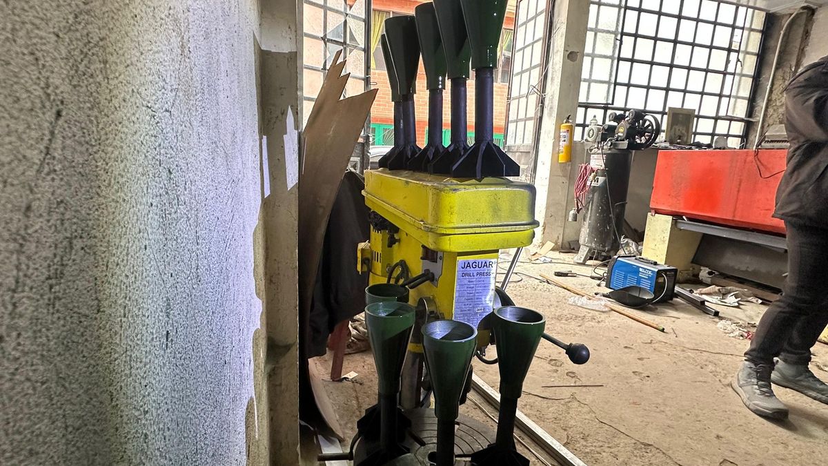 Desmantelan fábrica de explosivos del ELN en Bogotá.