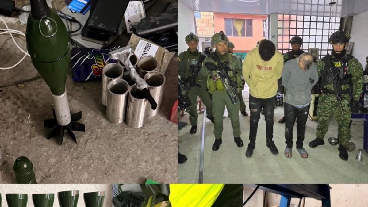 Desmantelan fábrica de explosivos del ELN en el sur de Bogotá.