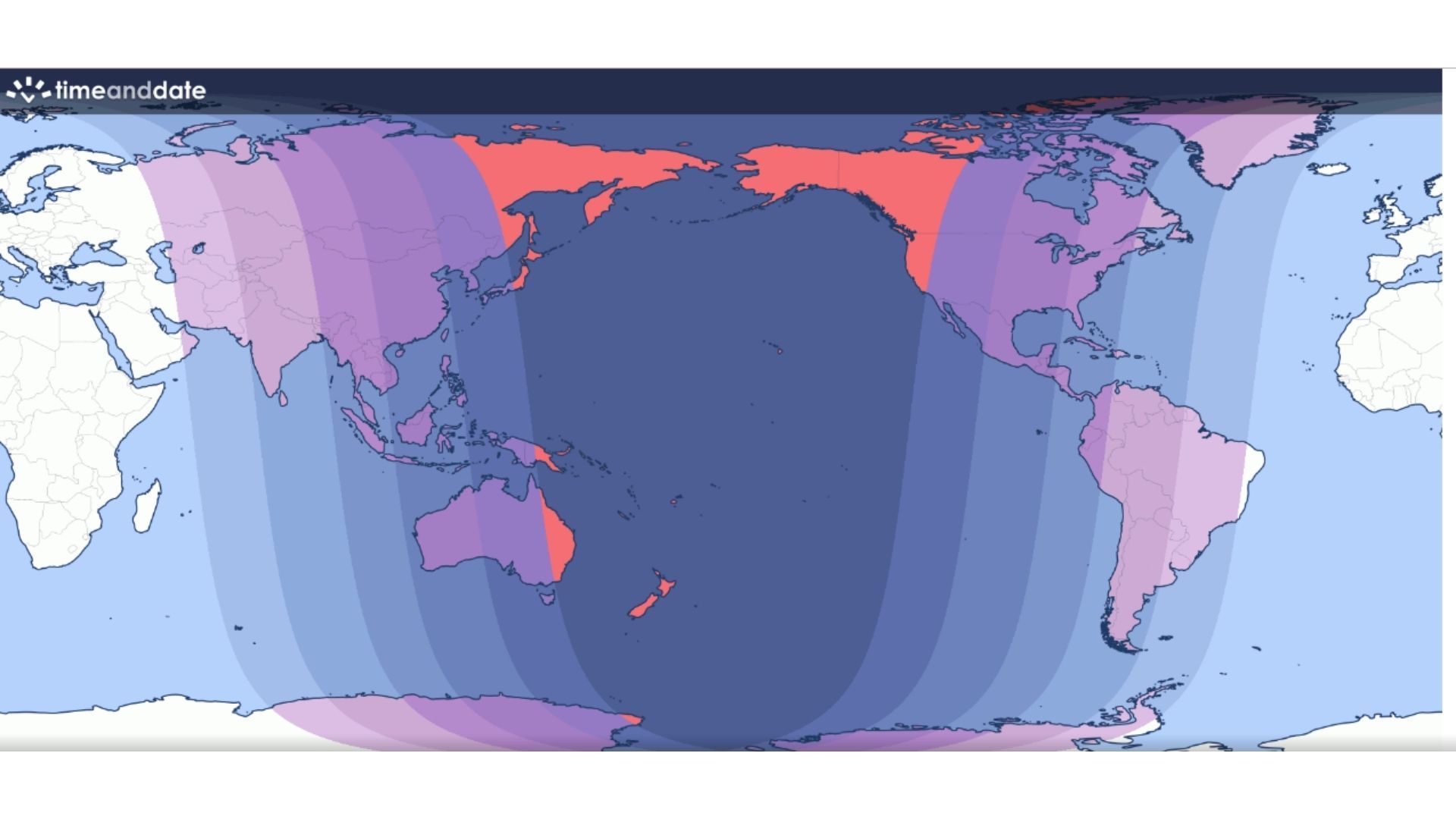 Secuencia de fases del eclipse luna de sangre 3 de marzo 2026 observadas durante la madrugada, con horarios locales para Colombia según Time and Date.