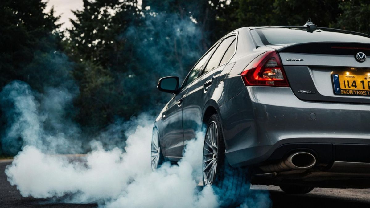 Un cambio en el color del humo puede ser la primera señal de alerta.