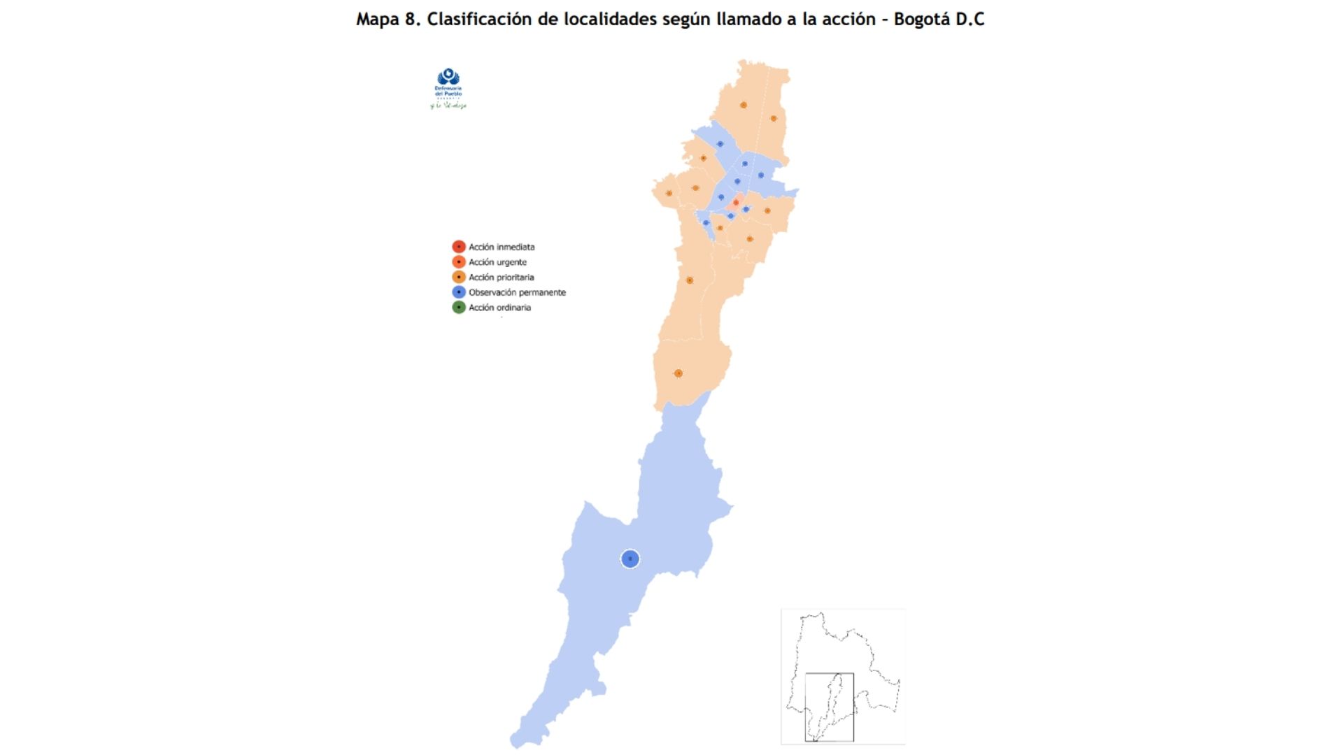 Una localidad de Bogotá —Los Mártires— requiere