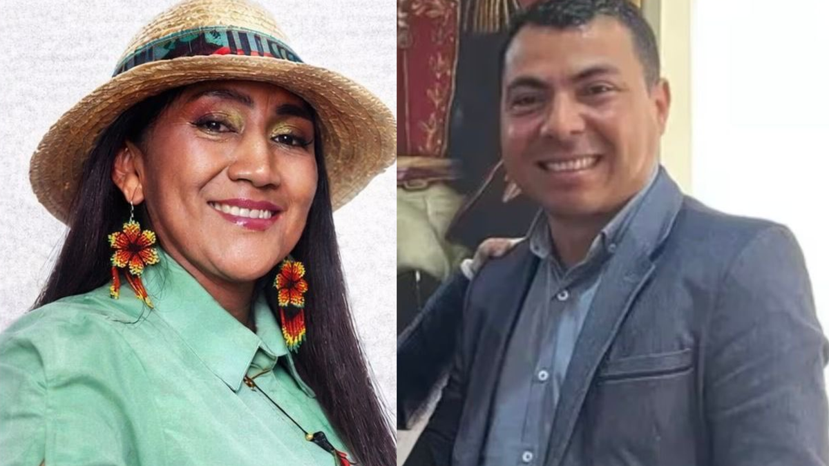 Candidatos Ana Guetio y Andrés Vásquez