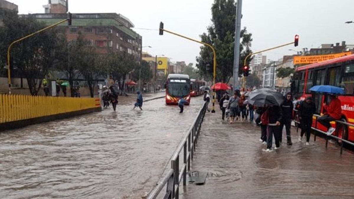 Lluvias en Bogotá