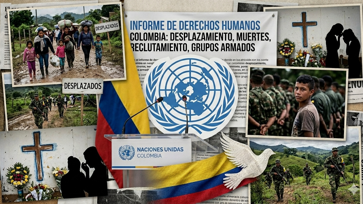 Informe de la ONU sobre derechos humanos en Colombia - 2025.